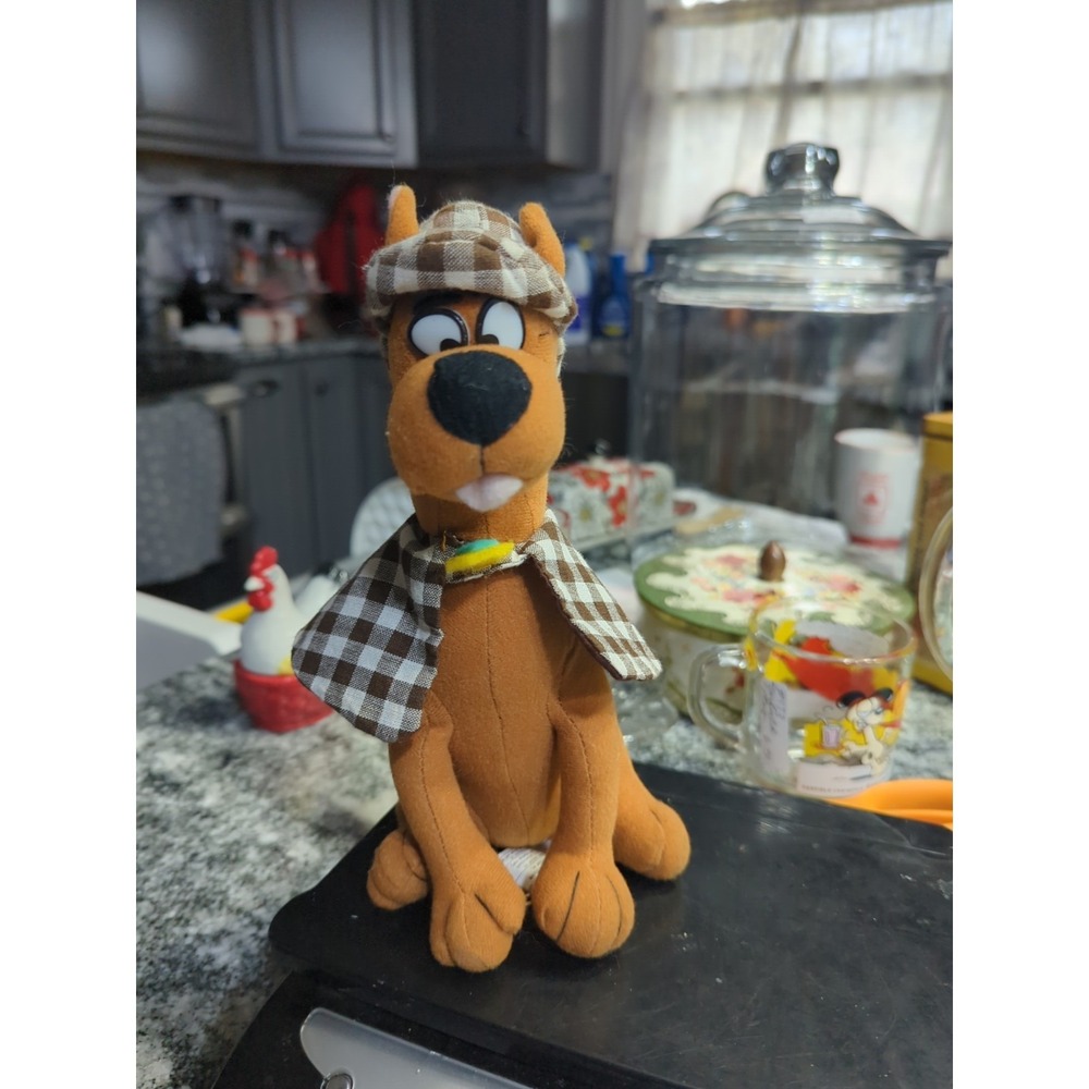 Scooby Doo Plush Toy Sherlock Holmes  10" Cartoon Network Detective